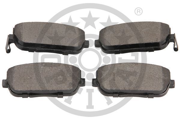 Stabdžių trinkelių rinkinys, diskinis stabdys OPTIMAL BP-12526