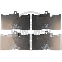 Stabdžių trinkelių rinkinys, diskinis stabdys OPTIMAL BP-12527