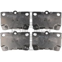 Stabdžių trinkelių rinkinys, diskinis stabdys OPTIMAL BP-12528