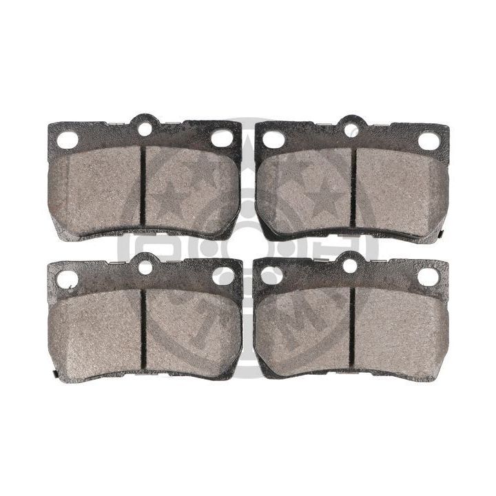 Stabdžių trinkelių rinkinys, diskinis stabdys OPTIMAL BP-12528