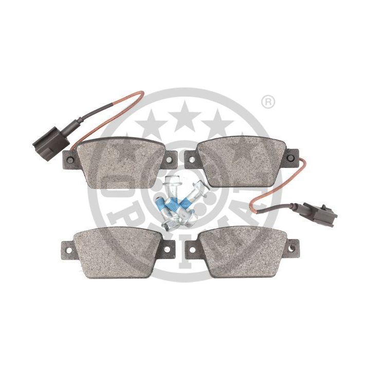 Stabdžių trinkelių rinkinys, diskinis stabdys OPTIMAL BP-12541