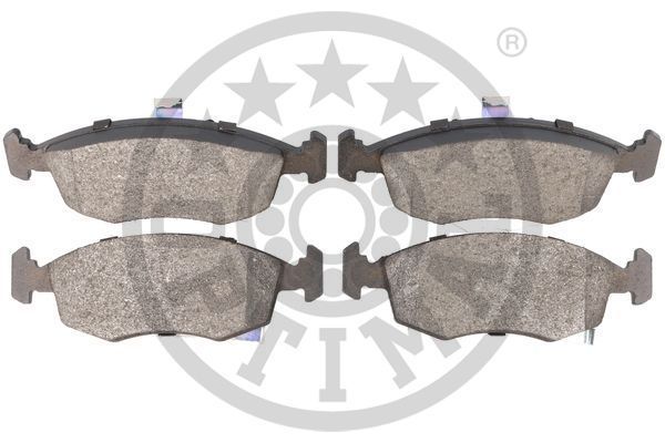 Stabdžių trinkelių rinkinys, diskinis stabdys OPTIMAL BP-12555