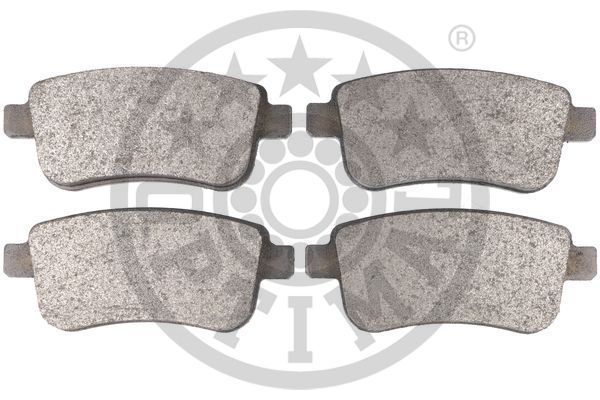 Stabdžių trinkelių rinkinys, diskinis stabdys OPTIMAL BP-12561