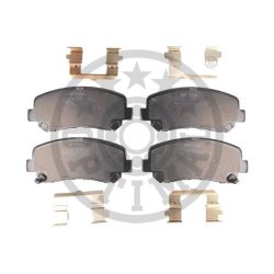 Stabdžių trinkelių rinkinys, diskinis stabdys OPTIMAL BP-12590