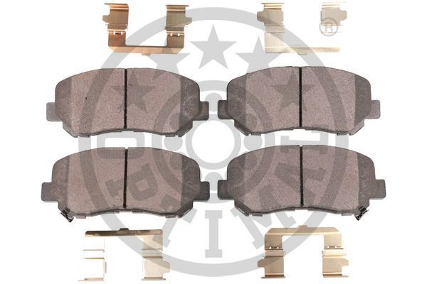 Stabdžių trinkelių rinkinys, diskinis stabdys OPTIMAL BP-12590