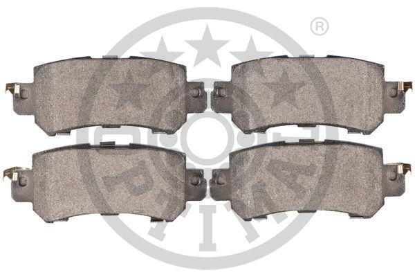 Stabdžių trinkelių rinkinys, diskinis stabdys OPTIMAL BP-12591