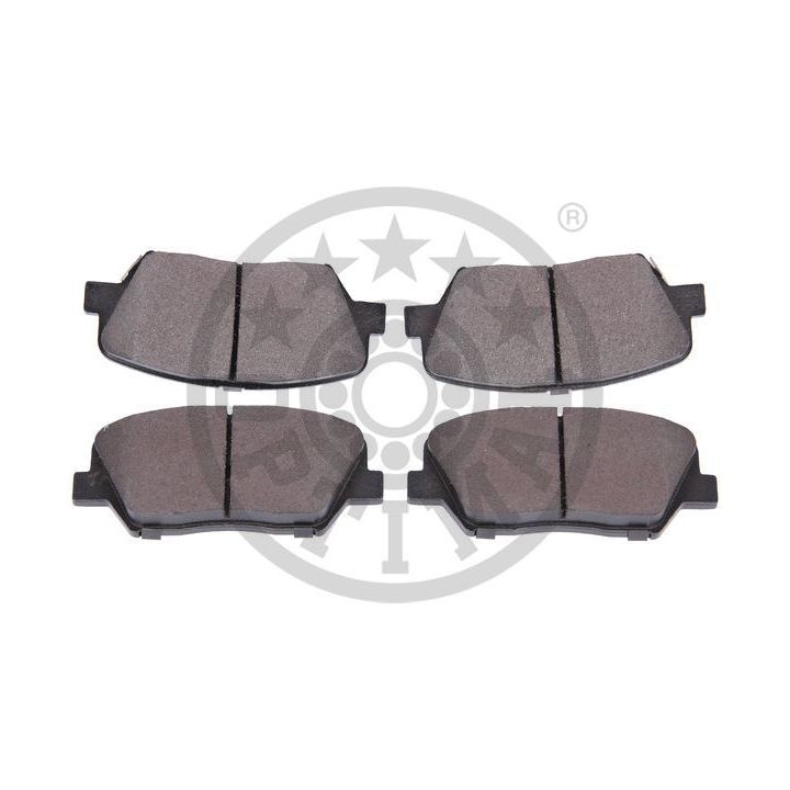 Stabdžių trinkelių rinkinys, diskinis stabdys OPTIMAL BP-12624