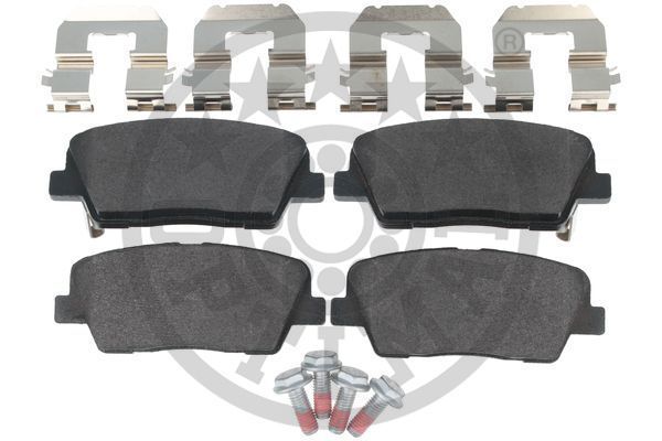 Stabdžių trinkelių rinkinys, diskinis stabdys OPTIMAL BP-12631