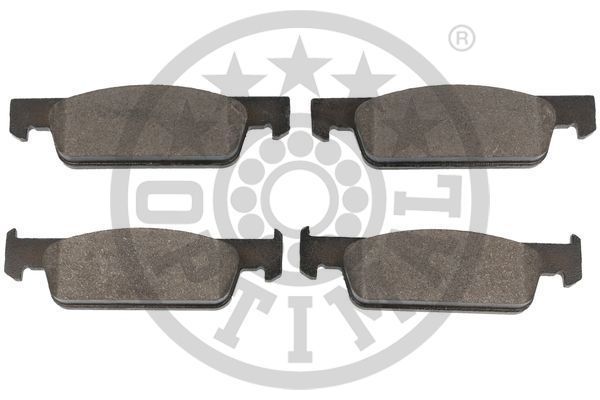 Stabdžių trinkelių rinkinys, diskinis stabdys OPTIMAL BP-12633