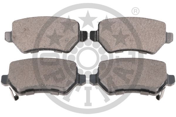 Stabdžių trinkelių rinkinys, diskinis stabdys OPTIMAL BP-12642