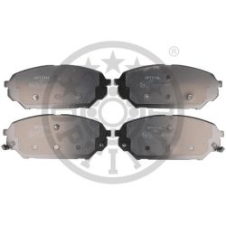 Stabdžių trinkelių rinkinys, diskinis stabdys OPTIMAL BP-12661