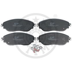 Stabdžių trinkelių rinkinys, diskinis stabdys OPTIMAL BP-12697