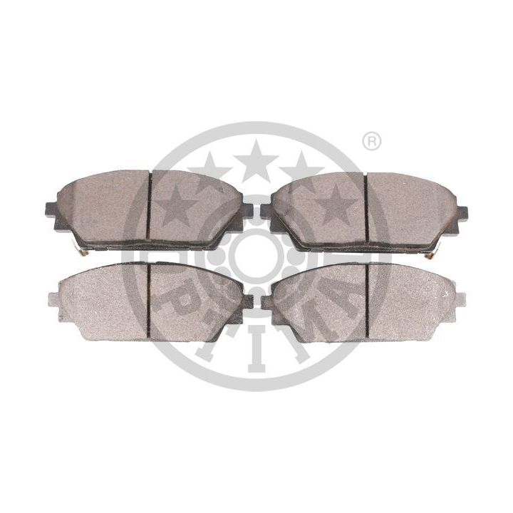 Stabdžių trinkelių rinkinys, diskinis stabdys OPTIMAL BP-12713