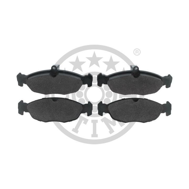 Stabdžių trinkelių rinkinys, diskinis stabdys OPTIMAL BP-12732