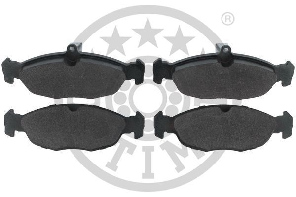 Stabdžių trinkelių rinkinys, diskinis stabdys OPTIMAL BP-12732