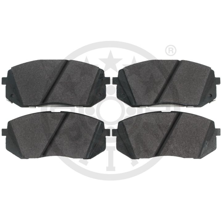 Stabdžių trinkelių rinkinys, diskinis stabdys OPTIMAL BP-12815