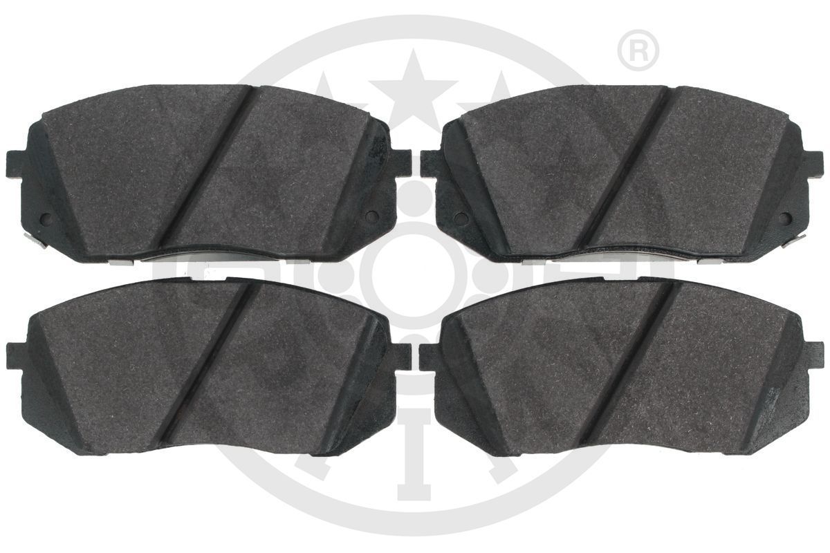 Stabdžių trinkelių rinkinys, diskinis stabdys OPTIMAL BP-12815