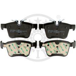 Stabdžių trinkelių rinkinys, diskinis stabdys OPTIMAL BP-12847