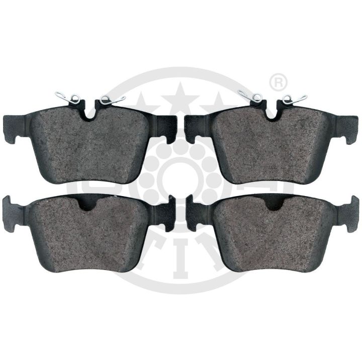 Stabdžių trinkelių rinkinys, diskinis stabdys OPTIMAL BP-12847