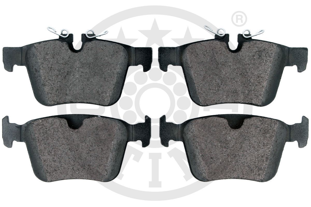 Stabdžių trinkelių rinkinys, diskinis stabdys OPTIMAL BP-12847