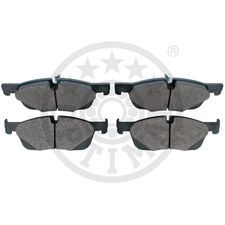 Stabdžių trinkelių rinkinys, diskinis stabdys OPTIMAL BP-12862