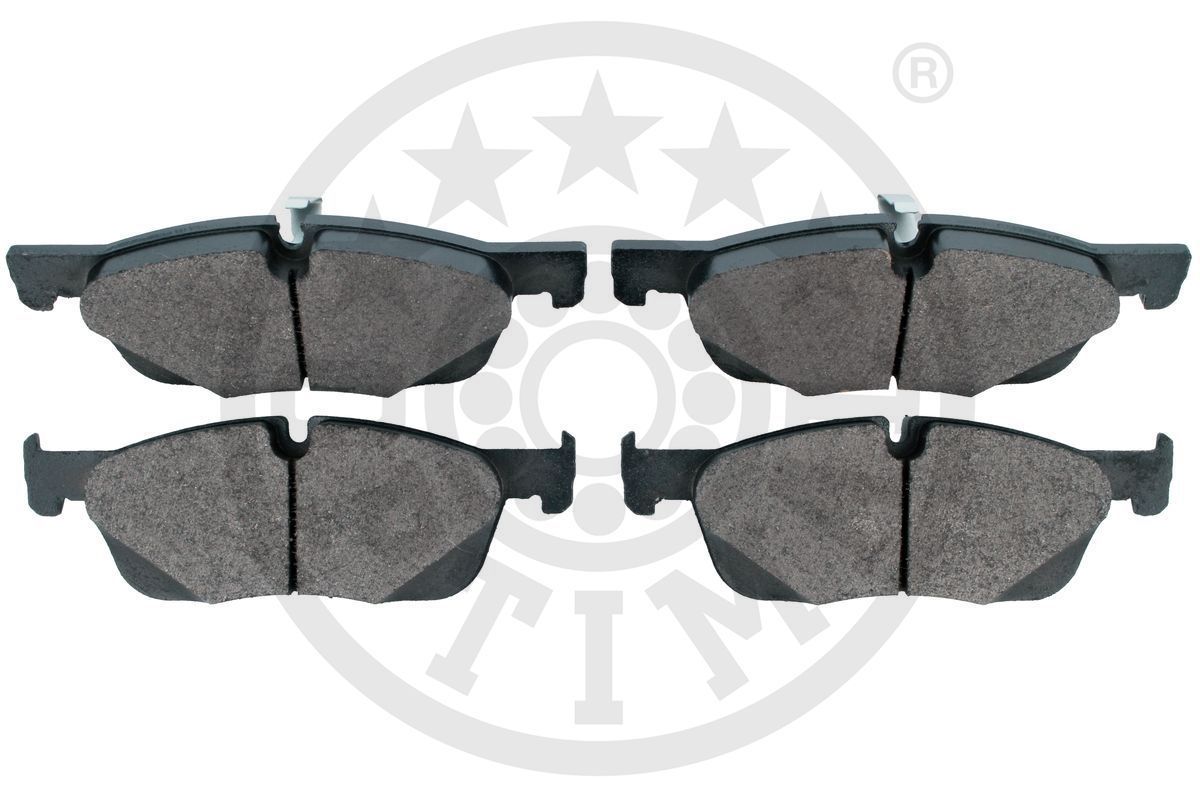 Stabdžių trinkelių rinkinys, diskinis stabdys OPTIMAL BP-12862