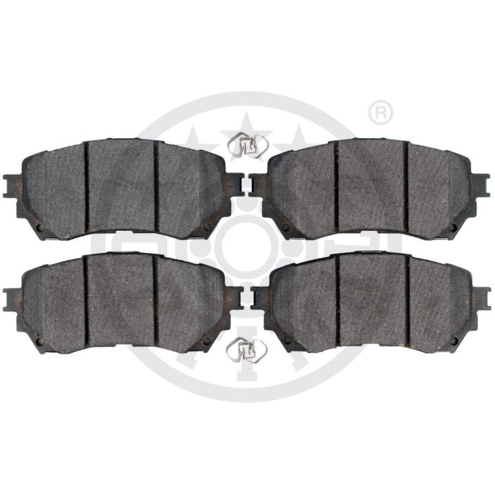 Stabdžių trinkelių rinkinys, diskinis stabdys OPTIMAL BP-12894