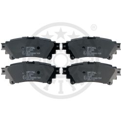 Stabdžių trinkelių rinkinys, diskinis stabdys OPTIMAL BP-12895