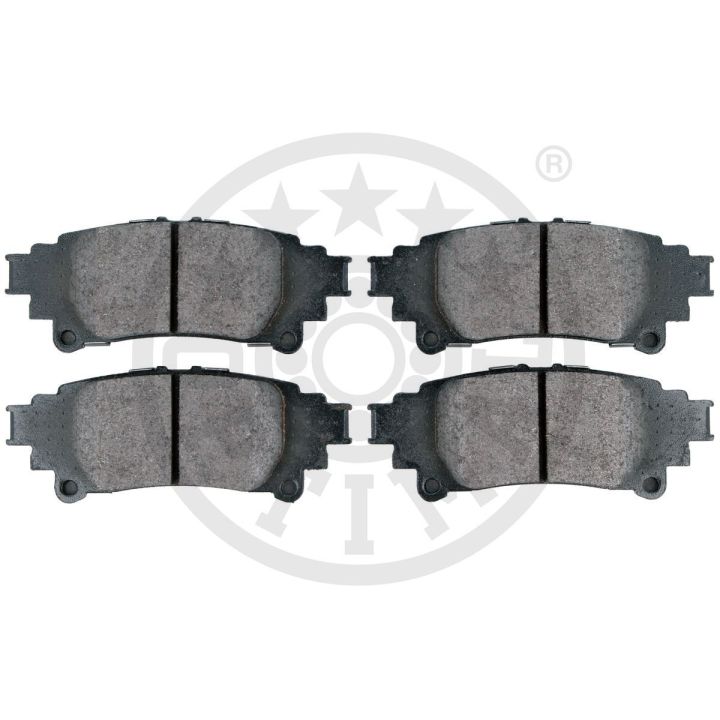 Stabdžių trinkelių rinkinys, diskinis stabdys OPTIMAL BP-12895