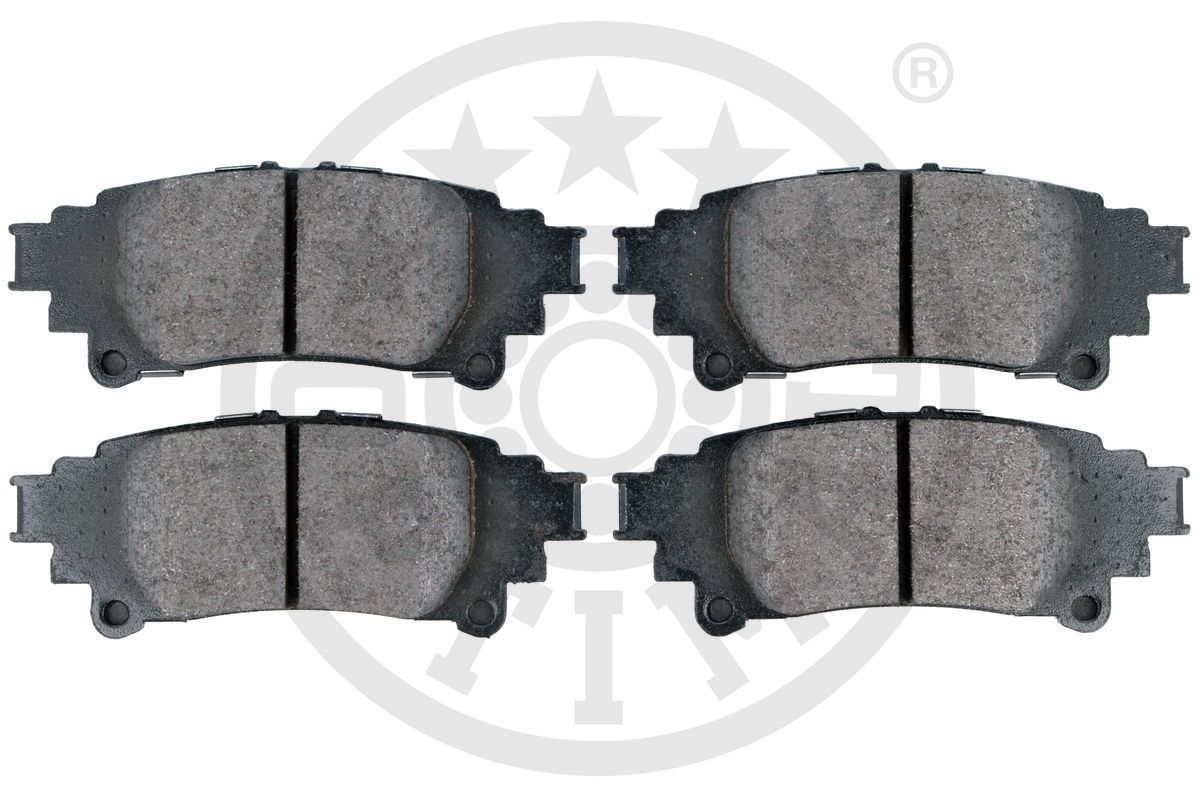 Stabdžių trinkelių rinkinys, diskinis stabdys OPTIMAL BP-12895