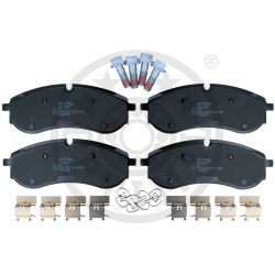 Stabdžių trinkelių rinkinys, diskinis stabdys OPTIMAL BP-12902