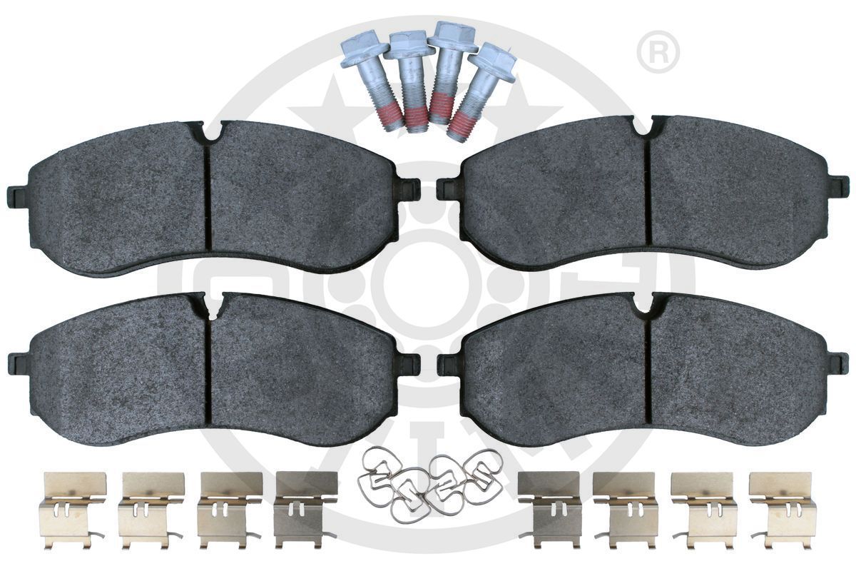 Stabdžių trinkelių rinkinys, diskinis stabdys OPTIMAL BP-12902