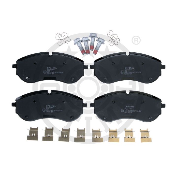 Stabdžių trinkelių rinkinys, diskinis stabdys OPTIMAL BP-12903