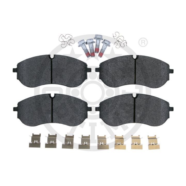 Stabdžių trinkelių rinkinys, diskinis stabdys OPTIMAL BP-12903