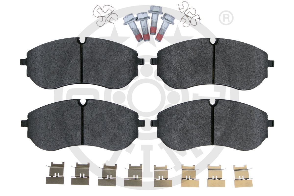 Stabdžių trinkelių rinkinys, diskinis stabdys OPTIMAL BP-12903