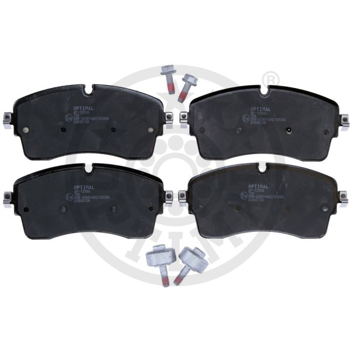 Stabdžių trinkelių rinkinys, diskinis stabdys OPTIMAL BP-12939