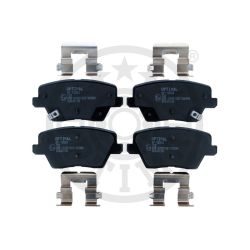 Stabdžių trinkelių rinkinys, diskinis stabdys OPTIMAL BP-13004