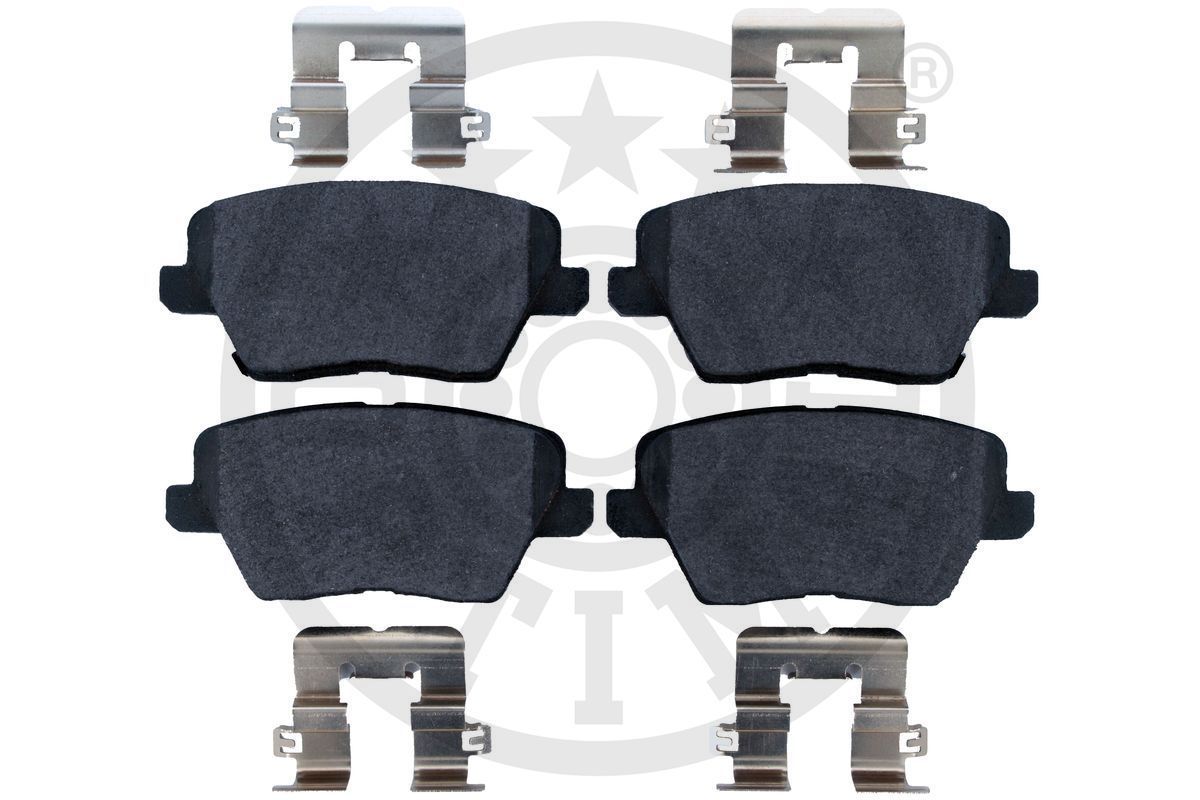 Stabdžių trinkelių rinkinys, diskinis stabdys OPTIMAL BP-13004