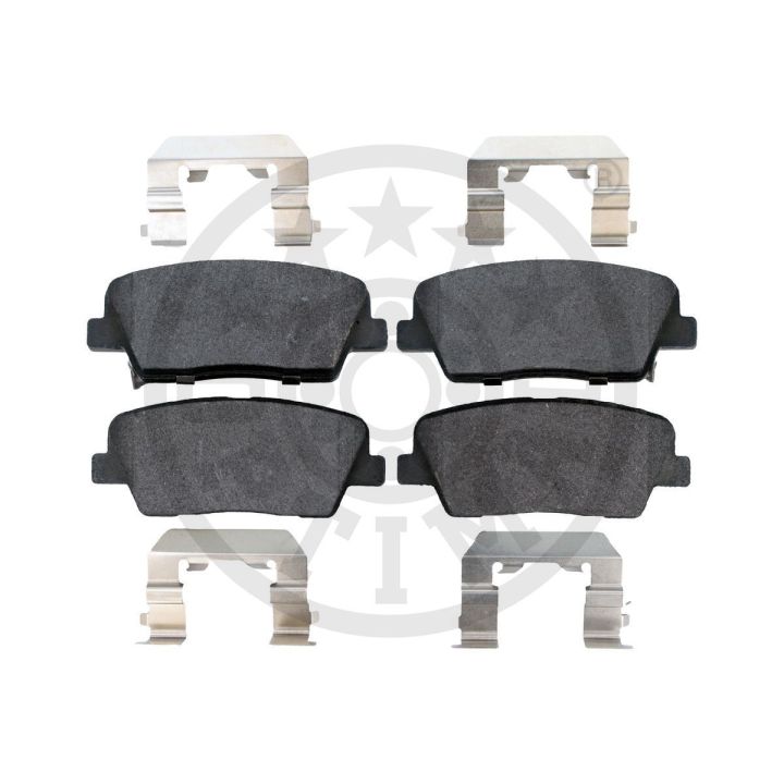 Stabdžių trinkelių rinkinys, diskinis stabdys OPTIMAL BP-13005