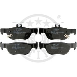 Stabdžių trinkelių rinkinys, diskinis stabdys OPTIMAL BP-13014