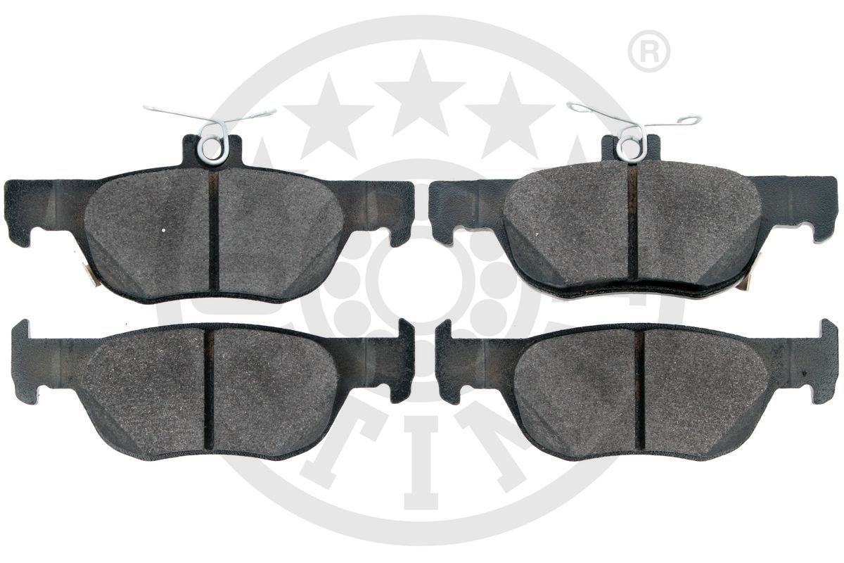 Stabdžių trinkelių rinkinys, diskinis stabdys OPTIMAL BP-13014