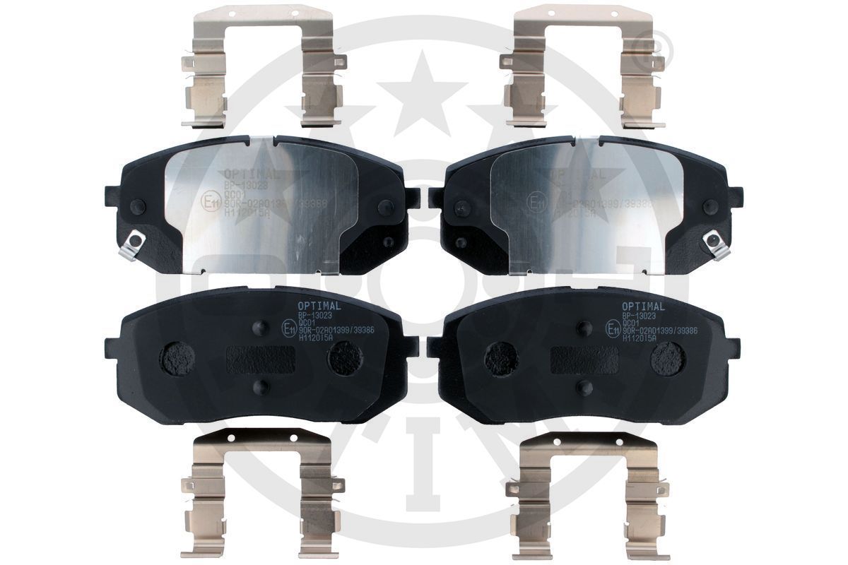 Stabdžių trinkelių rinkinys, diskinis stabdys OPTIMAL BP-13023