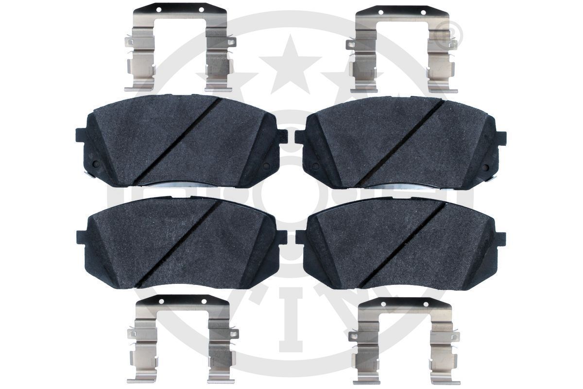 Stabdžių trinkelių rinkinys, diskinis stabdys OPTIMAL BP-13023