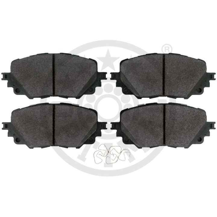 Stabdžių trinkelių rinkinys, diskinis stabdys OPTIMAL BP-13026