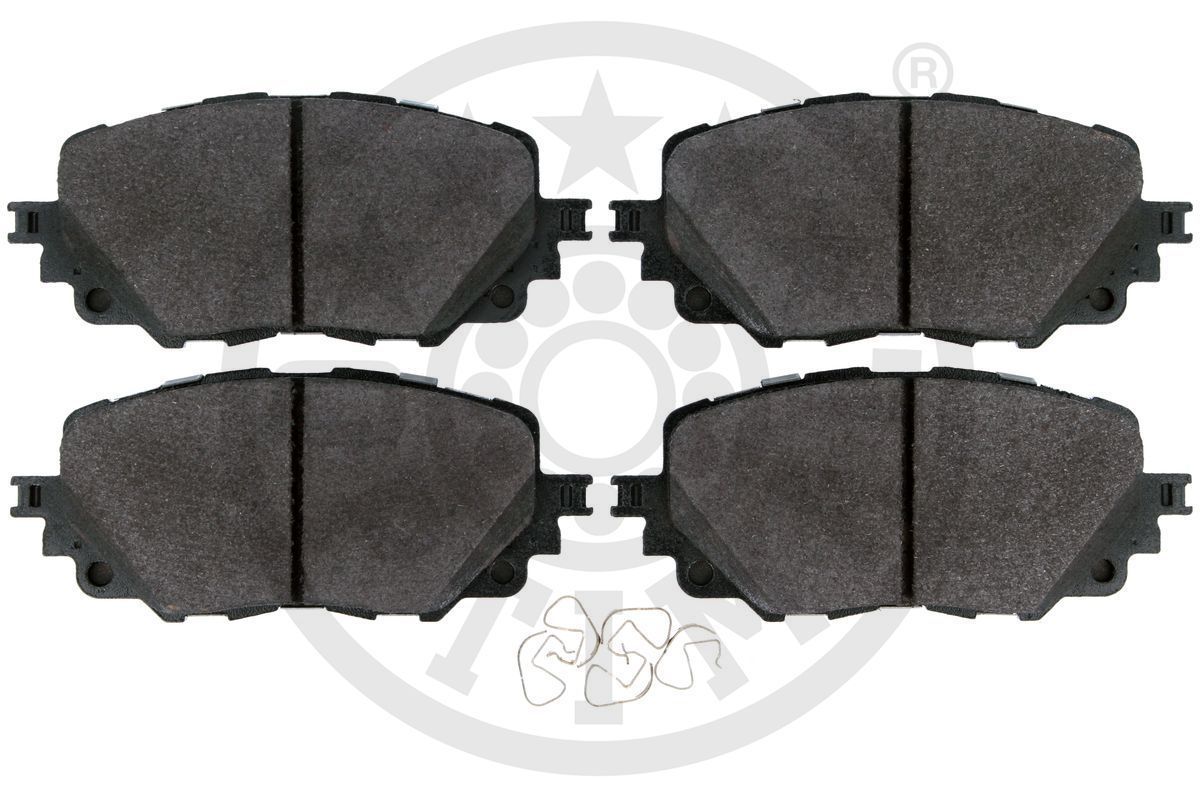 Stabdžių trinkelių rinkinys, diskinis stabdys OPTIMAL BP-13026