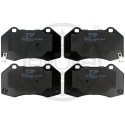 Stabdžių trinkelių rinkinys, diskinis stabdys OPTIMAL BP-13028