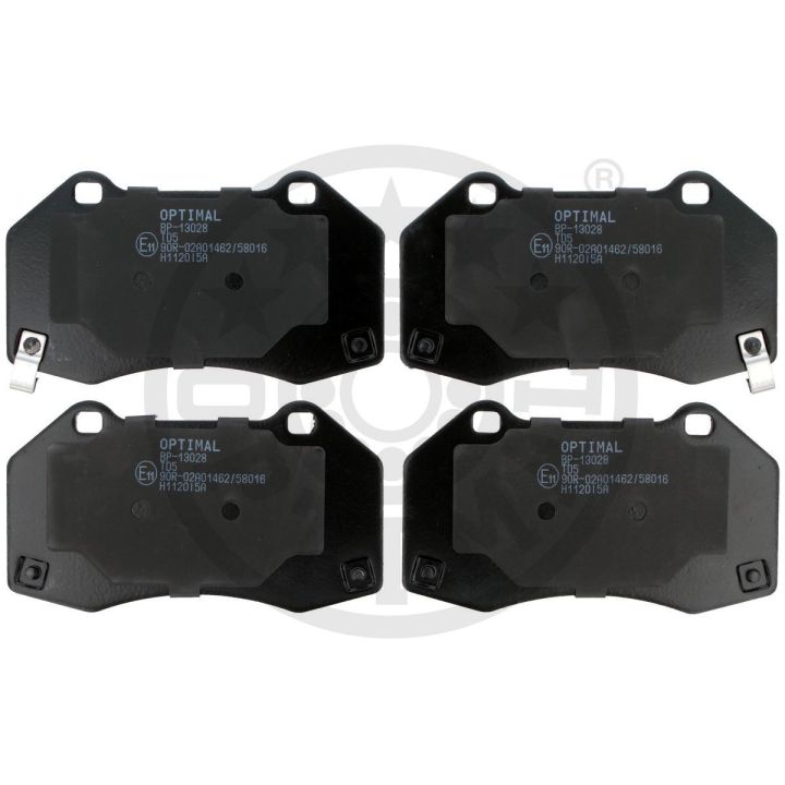 Stabdžių trinkelių rinkinys, diskinis stabdys OPTIMAL BP-13028