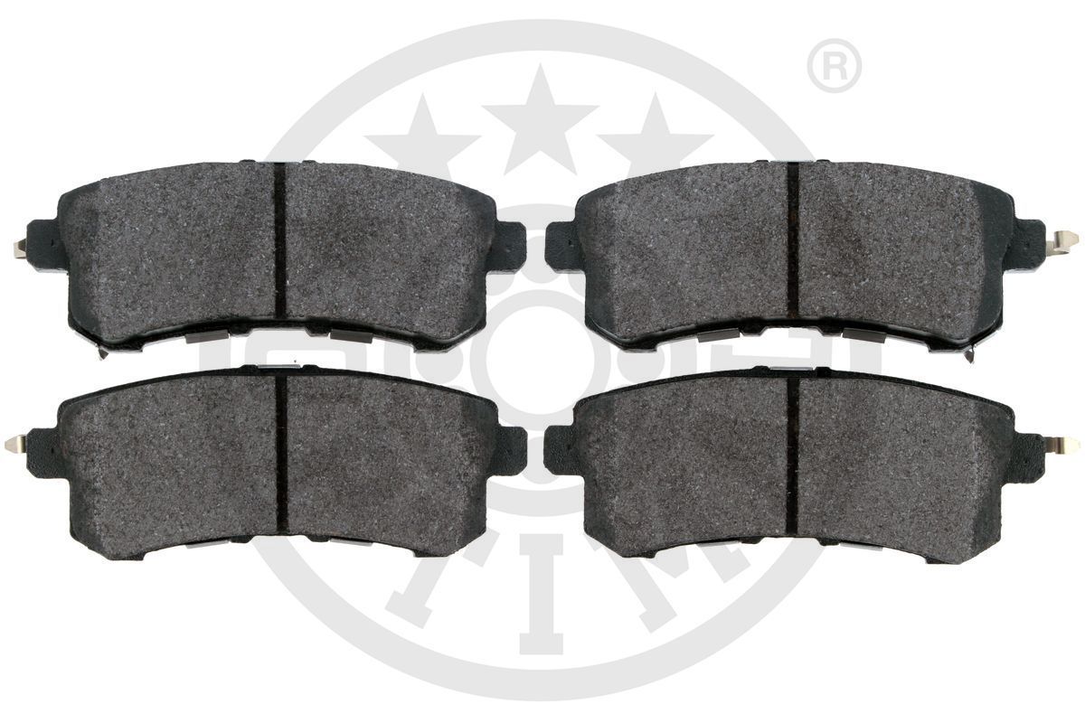 Stabdžių trinkelių rinkinys, diskinis stabdys OPTIMAL BP-13029