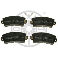 Stabdžių trinkelių rinkinys, diskinis stabdys OPTIMAL BP-81111