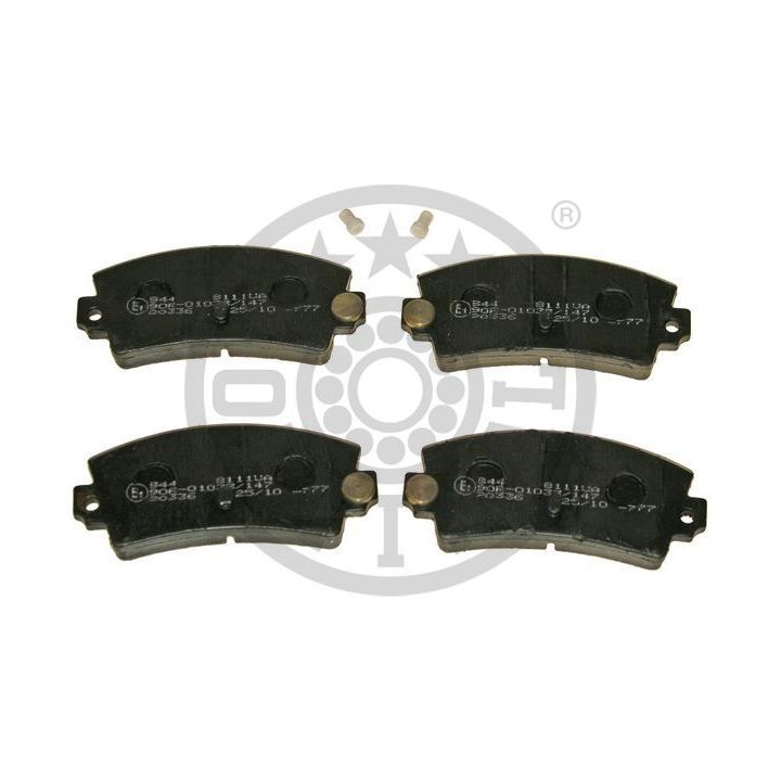 Stabdžių trinkelių rinkinys, diskinis stabdys OPTIMAL BP-81111